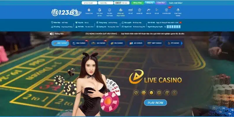 Khám phá những ưu điểm của kênh chơi Casino 123b