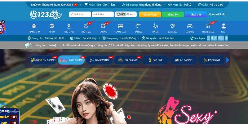 Một vài kinh nghiệm chơi live casino chắc thắng tại 123b